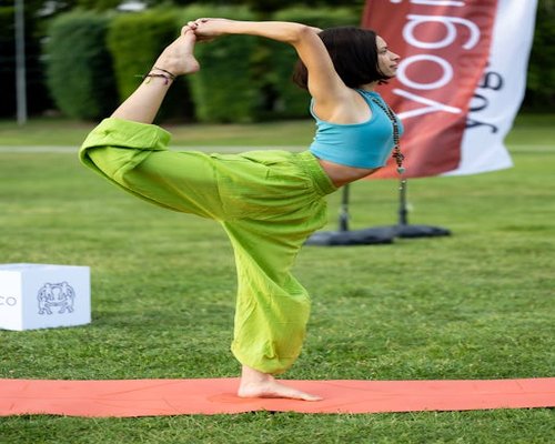 yoga and outdoor activity